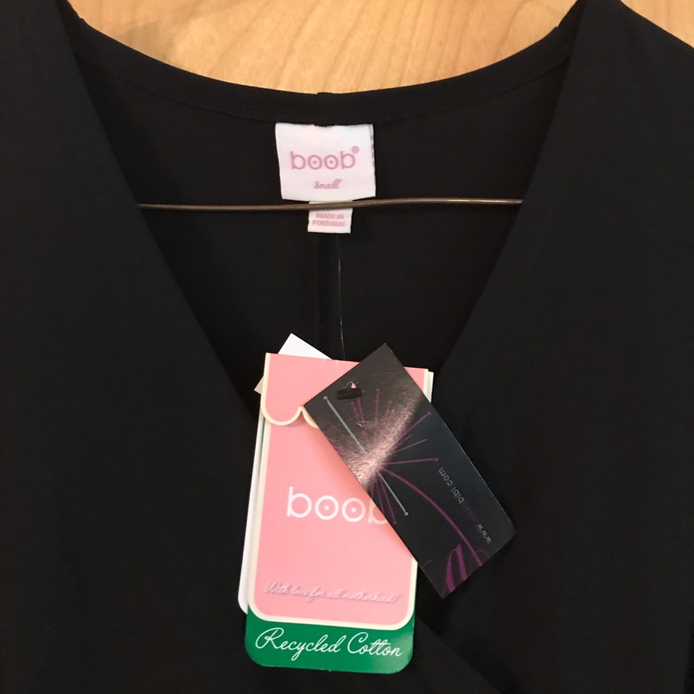 BOOB DESIGN black breastfeeding nursing dress - Picture 3 of 7